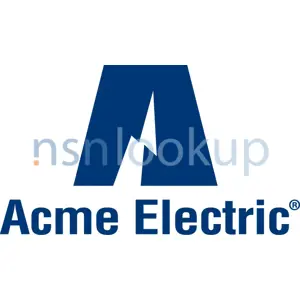 CAGE 00162 Acme Electric Heating Corp