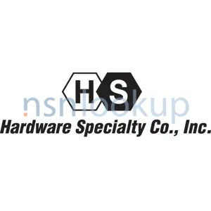 CAGE 07679 Hardware Specialty Co. Inc. Dba Hardware Specialty Co Inc