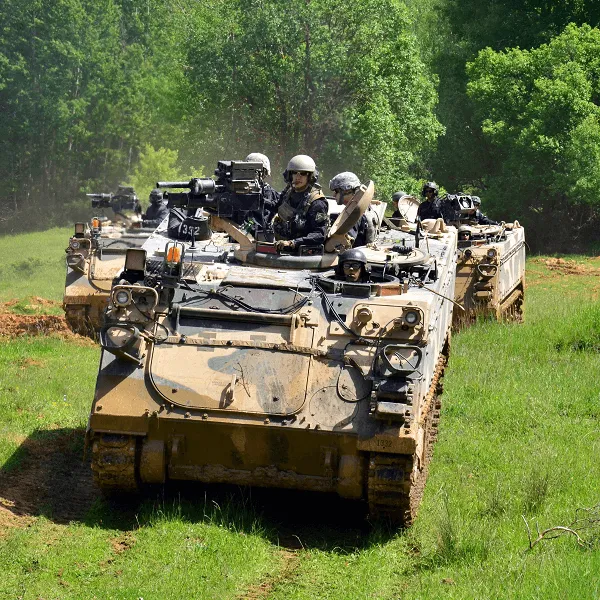 M113A3 Armored Personnel Carrier in Training Exercise