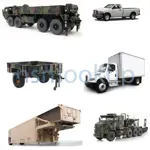 Trucks and Truck Tractors, Wheeled