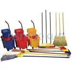 Brooms, Brushes, Mops, and Sponges