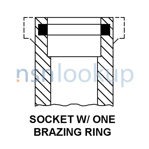 AHNC Style H6 for 4730-01-382-6460 1/2 AHNC Style H6 for 4730-01-382-6460 1/2
