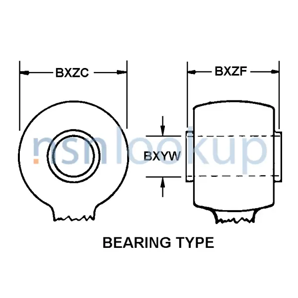 BXYS Style F3 for 1620-01-296-4328 1/2 BXYS Style F3 for 1620-01-296-4328 1/2