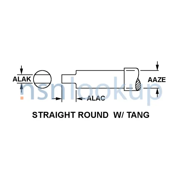 AAZF Style 87 for 5133-00-277-2717 1/2 AAZF Style 87 for 5133-00-277-2717 1/2