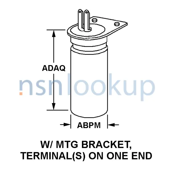 AAQL Style 6B for 5910-00-129-9213 1/2 AAQL Style 6B for 5910-00-129-9213 1/2