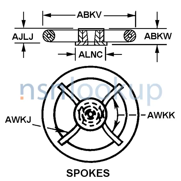AWJX Style 34 for 5340-01-021-9461 1/2 AWJX Style 34 for 5340-01-021-9461 1/2
