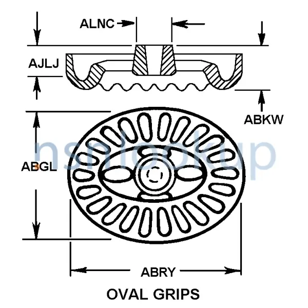 AWJX Style 43 for 5340-00-343-1397 1/2