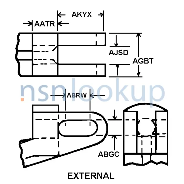 AJFW Style 100 for 5340-00-087-9547 1/3 AJFW Style 100 for 5340-00-087-9547 1/3