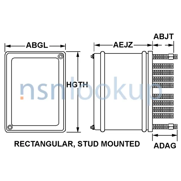 BHHL Style A5 for 6625-00-849-4510 1/1 BHHL Style A5 for 6625-00-849-4510 1/1