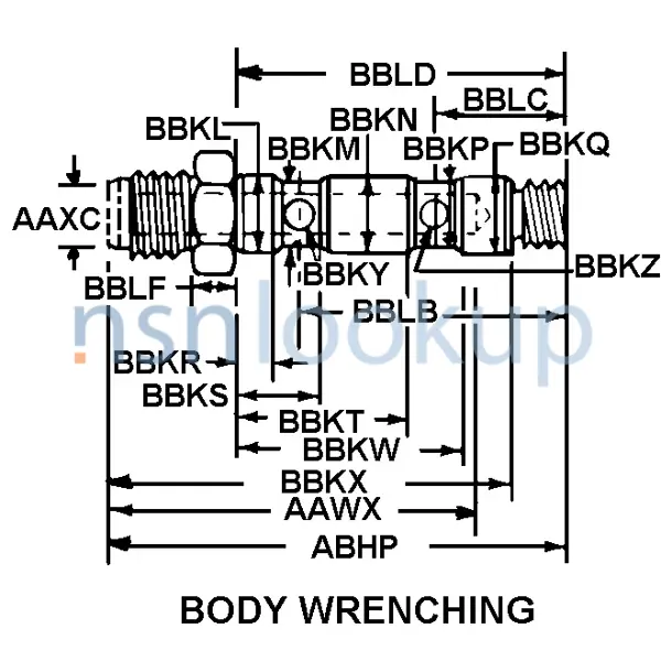 AAQL Style 12 for 4730-00-632-0471 1/4 AAQL Style 12 for 4730-00-632-0471 1/4