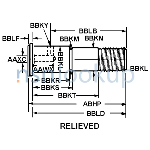 AAQL Style 26 for 4730-00-737-3778 1/4 AAQL Style 26 for 4730-00-737-3778 1/4