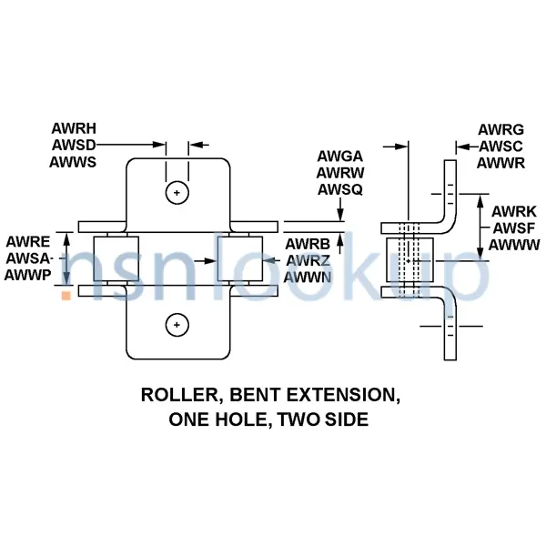 AJXT Style B15 for 3020-01-051-9824 1/1 AJXT Style B15 for 3020-01-051-9824 1/1