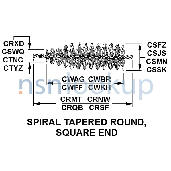 CRHR Style L7 for 1005-00-652-8362 1/2