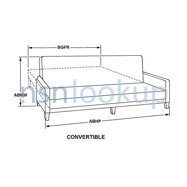 STYL Style AK2 for 7105-01-683-0864 1/1 STYL Style AK2 for 7105-01-683-0864 1/1