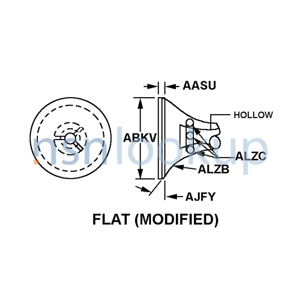 AASK Style 7 for 2815-01-541-4612 1/2 AASK Style 7 for 2815-01-541-4612 1/2