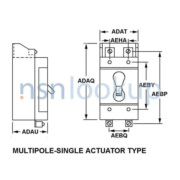 AAQL Style 8B for 5925-00-250-7415 1/1 AAQL Style 8B for 5925-00-250-7415 1/1