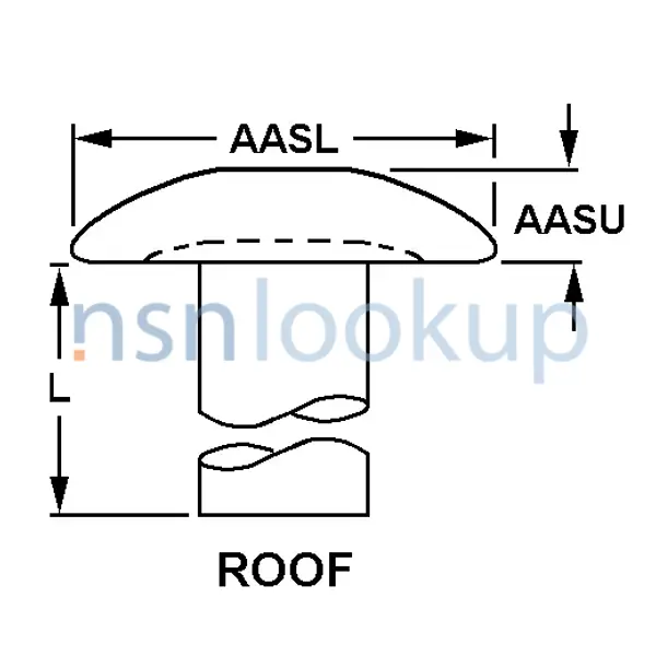 AASK Style A27 for 5305-01-702-3639 1/2