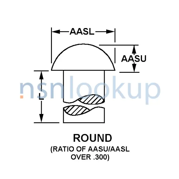 AASK Style A28 for 5305-00-001-7628 1/2