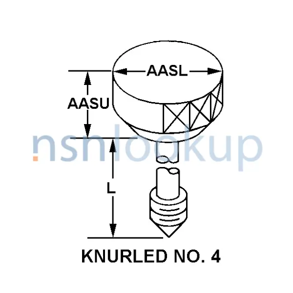 AASK Style A51 for 5305-01-592-9135 1/2 AASK Style A51 for 5305-01-592-9135 1/2