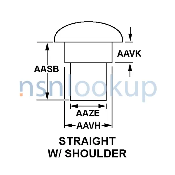 AAZF Style D13 for 5320-01-033-9653 2/2 AAZF Style D13 for 5320-01-033-9653 2/2
