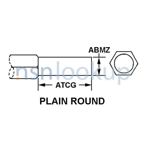 AAZF Style A15 for 3820-01-528-8688 1/2 AAZF Style A15 for 3820-01-528-8688 1/2