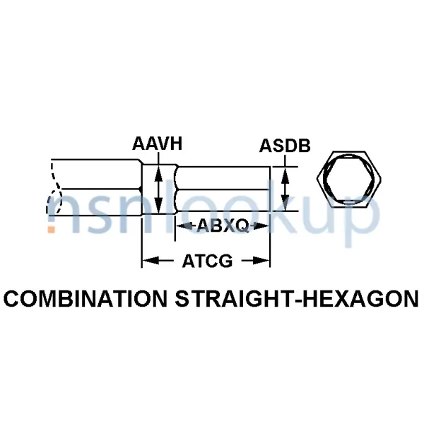 AAZF Style A16 for 3820-01-657-6800 1/2 AAZF Style A16 for 3820-01-657-6800 1/2