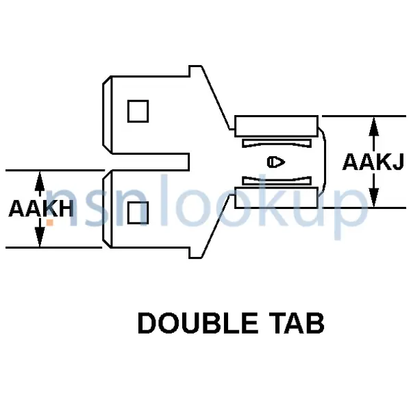 AAKG Style G28 for 5940-01-063-9908 1/2 AAKG Style G28 for 5940-01-063-9908 1/2