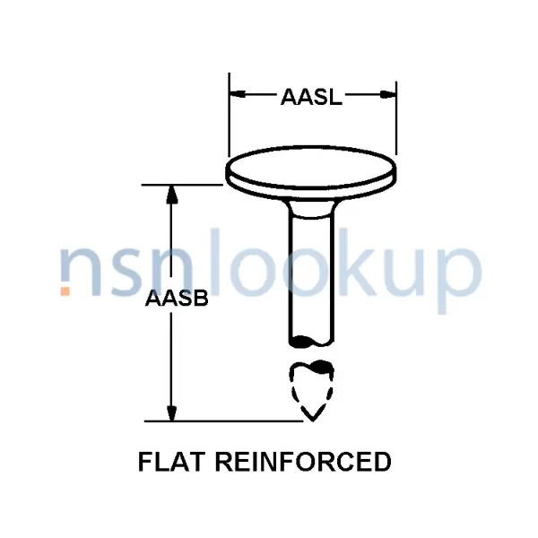 AASK Style 20 for 5315-00-616-5615 1/3 AASK Style 20 for 5315-00-616-5615 1/3