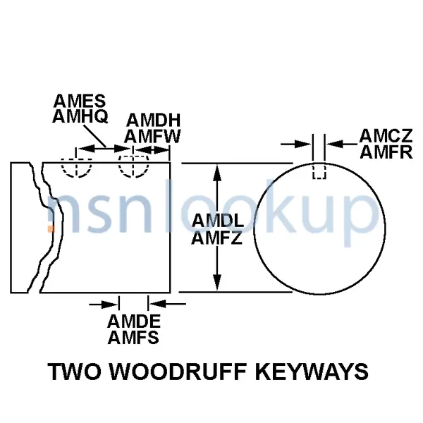 AAHP Style 40 for 3040-01-100-7694 2/2 AAHP Style 40 for 3040-01-100-7694 2/2