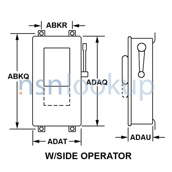 AAQL Style 4B for 5930-01-212-0887 1/2 AAQL Style 4B for 5930-01-212-0887 1/2