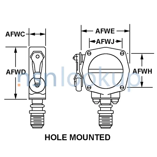 AAQL Style 73M for 5930-00-552-8747 1/2 AAQL Style 73M for 5930-00-552-8747 1/2
