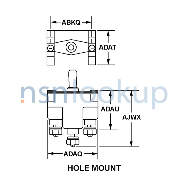 AAQL Style 13P for 5930-00-808-7418 1/2 AAQL Style 13P for 5930-00-808-7418 1/2