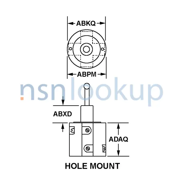 AAQL Style 14P for 5930-00-548-3134 1/2 AAQL Style 14P for 5930-00-548-3134 1/2