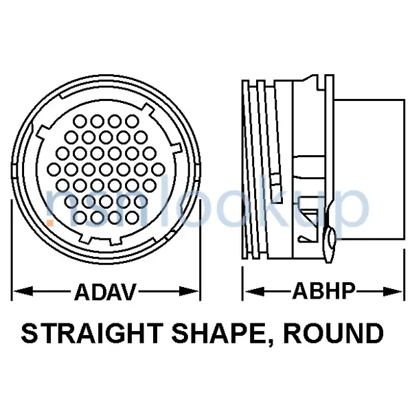 AAQL Style 54G for 5935-01-380-9709 1/1 AAQL Style 54G for 5935-01-380-9709 1/1