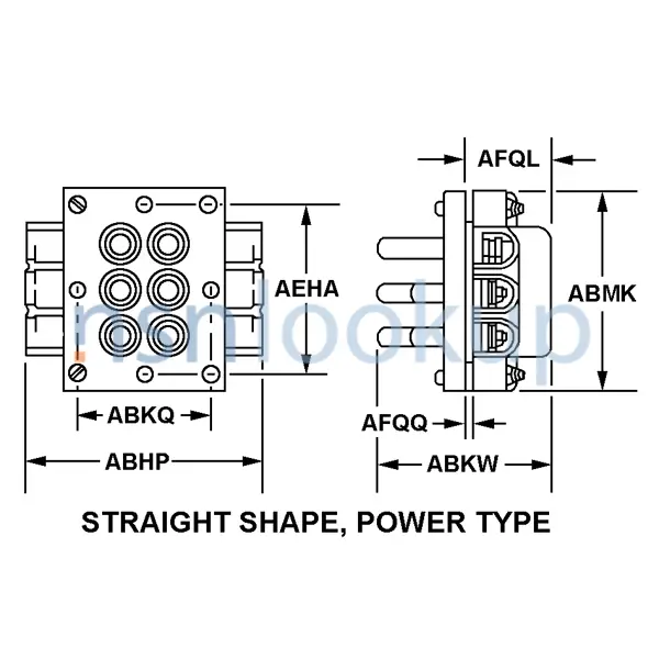 AAQL Style 3K for 5935-01-616-2665 1/1 AAQL Style 3K for 5935-01-616-2665 1/1