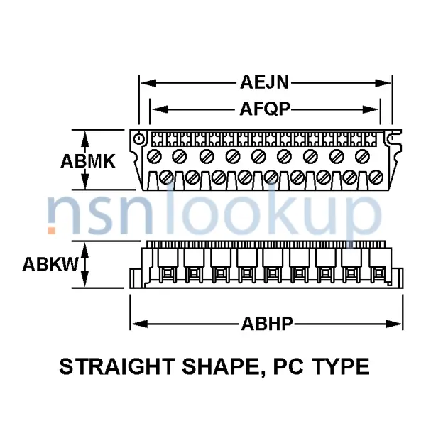 AAQL Style 28Q for 5935-01-594-7644 1/1 AAQL Style 28Q for 5935-01-594-7644 1/1
