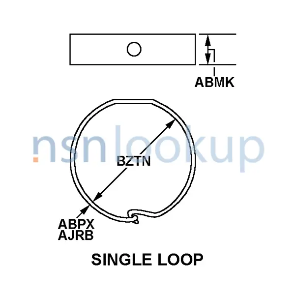 STYL Style A28 for 5340-00-664-7290 1/1 STYL Style A28 for 5340-00-664-7290 1/1