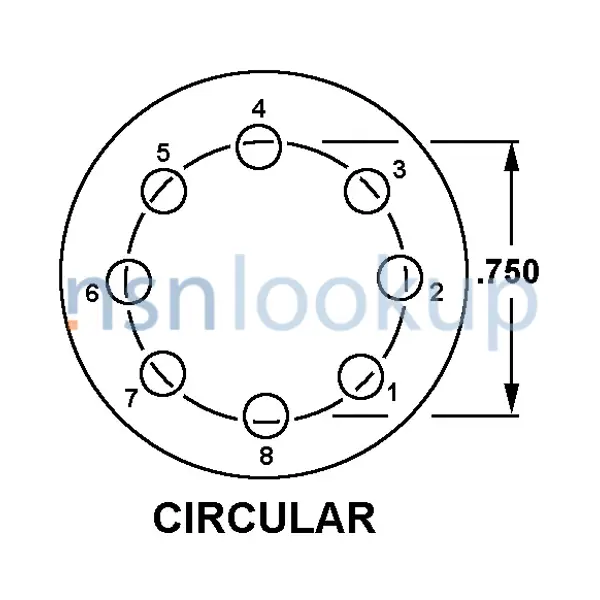 CRPY Style 812A for 5935-00-949-3365 1/1 CRPY Style 812A for 5935-00-949-3365 1/1