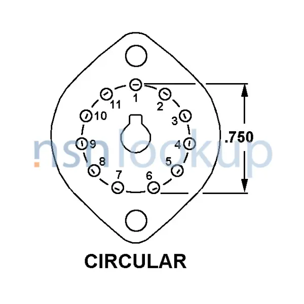 CRPY Style 1102A for 5935-00-112-4637 3/3 CRPY Style 1102A for 5935-00-112-4637 3/3