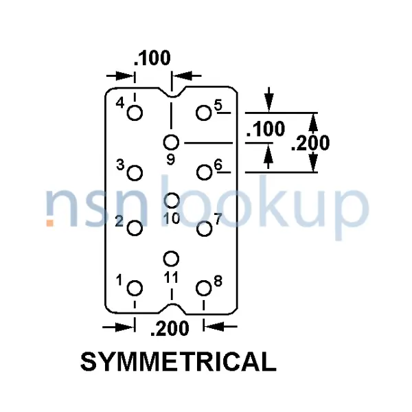 CRPY Style 1105A for 5935-00-168-9176 3/3 CRPY Style 1105A for 5935-00-168-9176 3/3