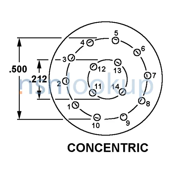 CRPY Style 1403A for 5935-00-539-4611 3/3