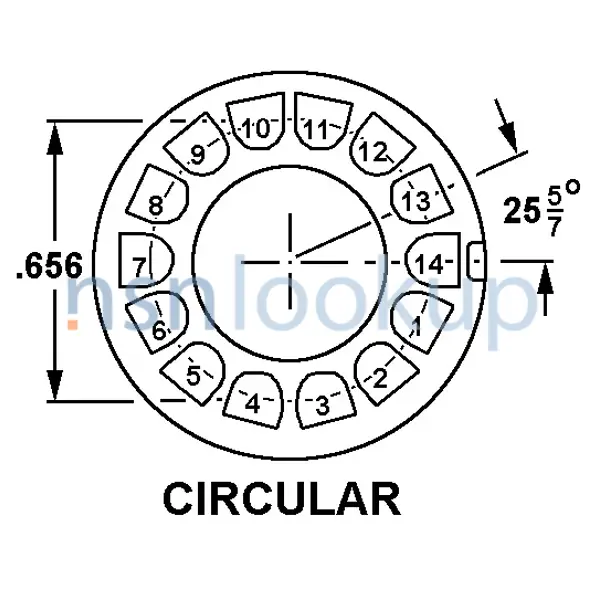 CRPY Style 1406A for 5935-01-019-8908 3/3 CRPY Style 1406A for 5935-01-019-8908 3/3
