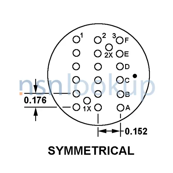 CRPY Style 2002A for 5935-00-861-4911 3/3 CRPY Style 2002A for 5935-00-861-4911 3/3