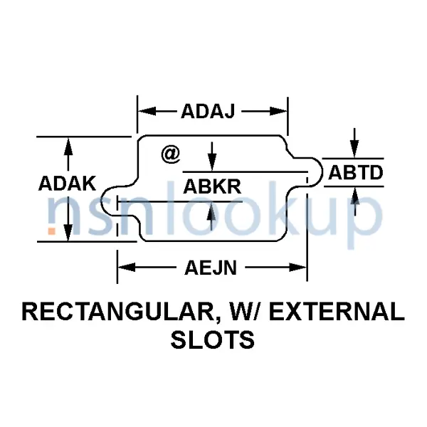 AEVB Style 25D for 5935-00-829-8763 2/3 AEVB Style 25D for 5935-00-829-8763 2/3