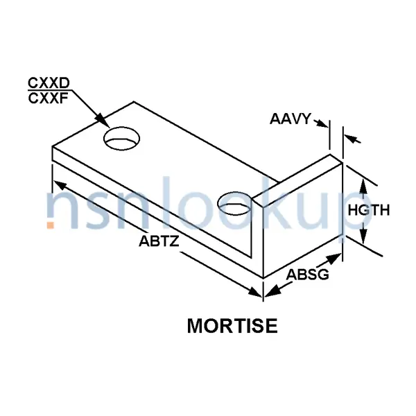 CXWY Style R13 for 5340-01-630-9821 1/2 CXWY Style R13 for 5340-01-630-9821 1/2