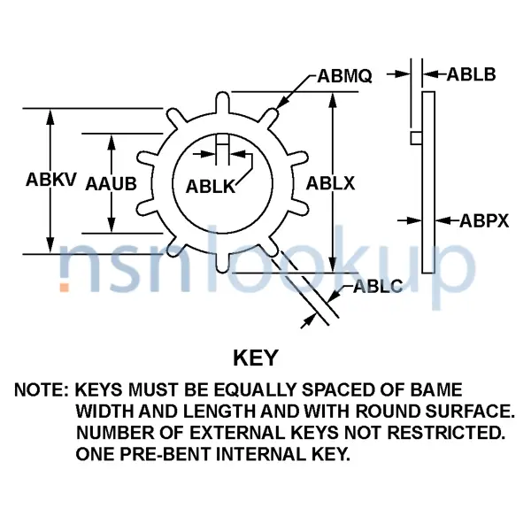 STYL Style 146 for 5310-01-281-3400 1/1 STYL Style 146 for 5310-01-281-3400 1/1