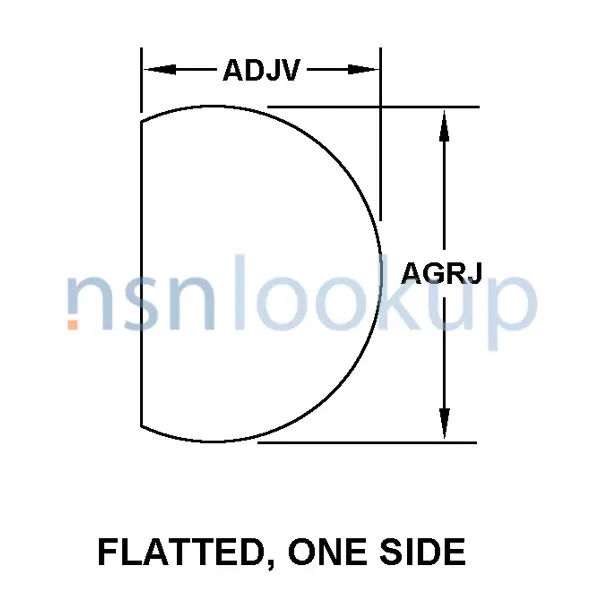 ABFX Style D4 for 5355-01-701-2740 1/2 ABFX Style D4 for 5355-01-701-2740 1/2