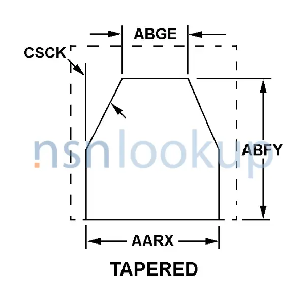 ABHH Style E19 for 5355-01-097-2290 1/2 ABHH Style E19 for 5355-01-097-2290 1/2