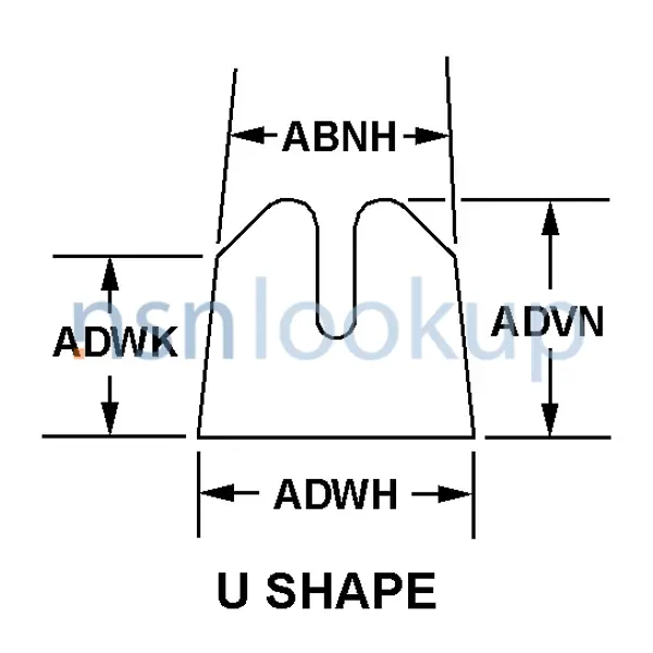 AAGR Style H113 for 5330-01-615-7344 1/2