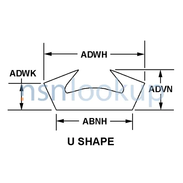 AAGR Style H129 for 5330-00-930-5953 1/2